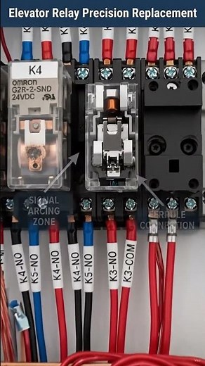 Elevator Relay Replacement Guide: Control Panel Wiring, Contacts and Electrical Reliability Checks