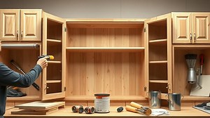 how to refinish inside of kitchen cabinets? - Test Food Kitchen