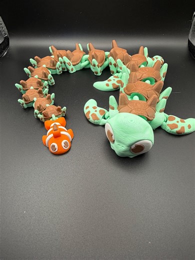 3D Printed Turtle Dragon - Etsy