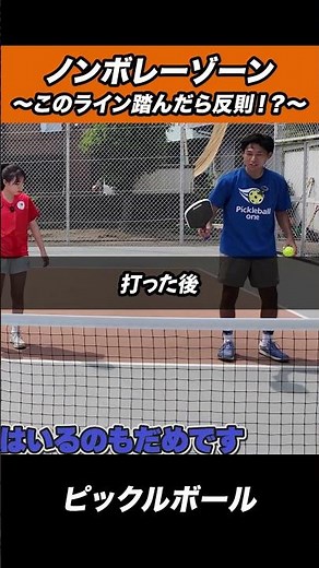 [Starting Pickleball] Learning How to Hit and Rally: Is Stepping on This Line a Fault!? The Non-V...