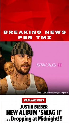 Justin Bieber Surprise Album Release Tonight At Midnight #breakingnews #entertainment #shorts