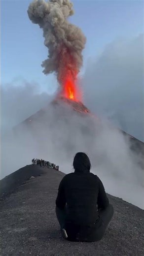 Front Row Seat 😳🌋