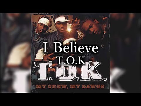 【Lyrics】 T.O.K. - I Believe 和訳、カタカナ付き