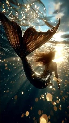 Mermaid Life – REAL or FAKE? 🧜‍♀️ Myth or Truth Revealed! #Shorts#metaai