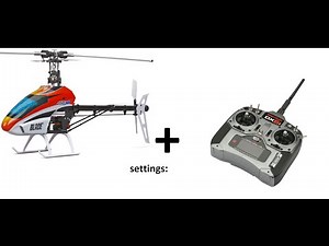 spectrum dx6i settings for the blade 450 3d