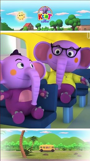 Wheels On The Bus - Babies In The Bus Go Goo Goo Gaa #shorts #nurseryrhymes #hooplakidz