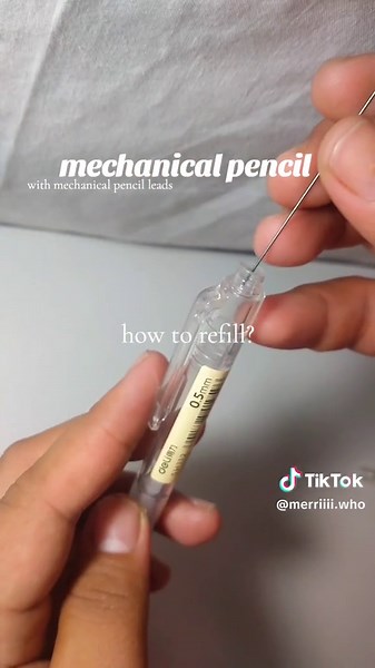 Mechanical Pencil Tutorial: How to Use, Refill & Push Back Excess | 0.5mm Leads