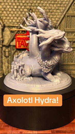 Axolotl Hydra: The Ultimate D&D Boss Encounter