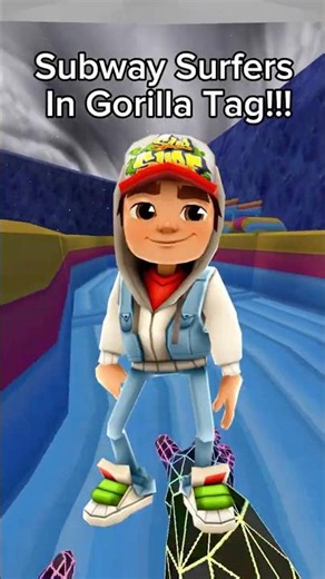 Subways Surfers In Gorilla Tag Part 2 #vr #gorillatag #subwaysurfers