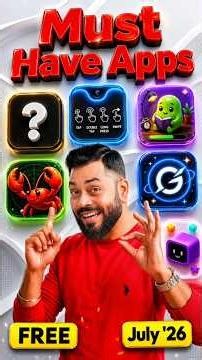 Top 5 Crazy Android Apps You Must Try 💥 | July 2026 #short