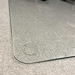 Acrylic Cutting Board with Counter Lip, 18x16 Inch Large Clear Cutting Board for Countertop,60% Thicker,Non-Slip