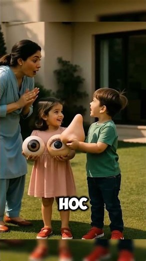 Мы обманули маму с помощью конфетных глазок 😱 #short