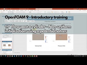 1.7 Module 1 | Introduction to OpenFOAM - OpenFOAM 101 #openfoamtraining