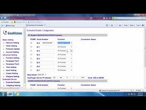 GeoVision Access Control - Setting GeoVision Readers to Read UID or GID