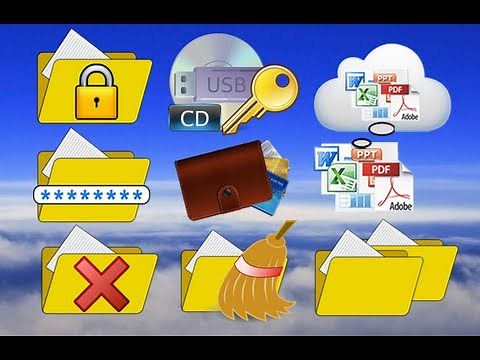 Folder Lock 7 Video Tutorial - Password Protection, Lock File, File Encryption, Secure backup