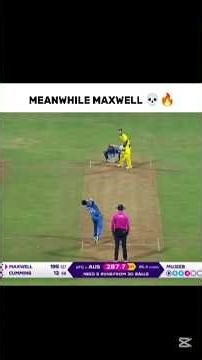 Glenn maxwell on fire 💀🔥🇱🇰 #cricketshorts #cricket #austrailiacricket #glennmaxwell #viral #shorts