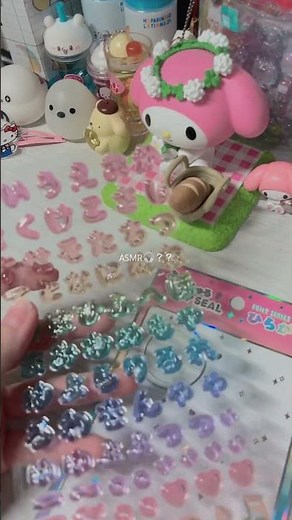 【透明シール帳🫧作り】うるちゅるのレインボー🌈のひらがなが可愛いすぎる🥰#可愛い#シール#シール帳#ボンボンドロップシール#生活音#透明シール帳#サンリオ#ぷくぷくシール#平成#平成女児