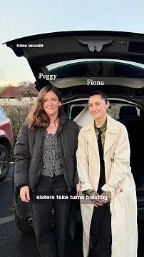 Sisters build each other advent calendars