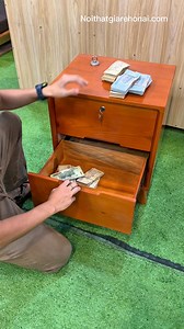 Secret Money Storage Hack Inside Concealed Drawer #SecretStorage #HiddenCompartment #SmartFurniture #HomeHacks #DIYProjects #ASMR | NỘI THẤT GIÁ RẺ