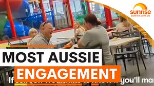 38K views · 442 reactions | THE MOST AUSSIE PROPOSAL IMAGINABLE 拾 Meet the man who proposed to his partner via the loudspeaker at Bunnings  WATCH SUNRISE FOR MORE | 7plus ☀️ | Sunrise | Facebook