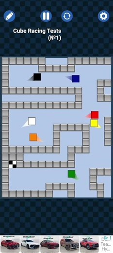 Cube race test number 1 #vecna #sehar #sprunki #gd #shorts