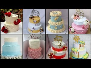 50+ Simple Two Tier Cake Design for 2026 | Latest Anniversary/Birthday Tier Cake Ideas