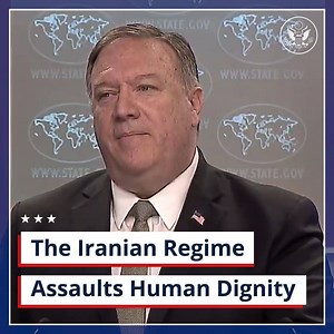 Secretary Pompeo: For 40 years, corrupt Iranian regime leaders have condoned murder, de-humanized women, and ignored cries for justice. When will they stop these unspeakably wicked assaults on human dignity? | U.S. Department of State