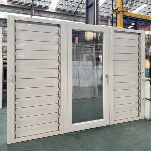 Horizontal and Vertical Louvers Modern Style windows Aluminum Louver