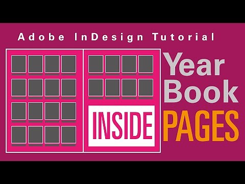 Adobe InDesign Tutorial: Yearbook Project (Inside Pages)