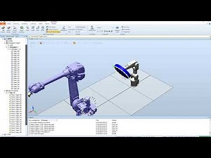 ABB Robotics Basic 1: Two Robot Synchronize multi move