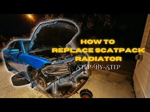 Replace The Scatpack Radiator Step-by-Step