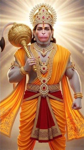Power Of Hanuman. Chant 11 Times "Jai Hanuman" #shortsfeed#ytshorts #hanuman#ram #anjaneya#blessings