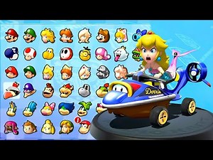 Peach Mermaid Racing Showdown | Mario Kart 8 Deluxe – Cherry Cup, Acorn Cup, Shell Cup