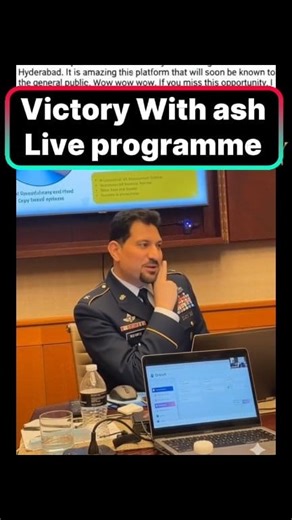 3.7K views · 151 reactions | Victory With ash today live programme | Onpassive & Technology | Facebook