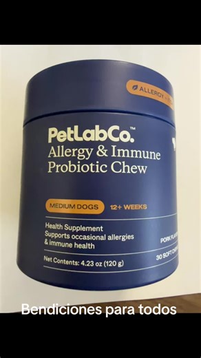 #probiotico para perros 🐕 #suplementos en polvo para la salud #digestiva e inmunológica