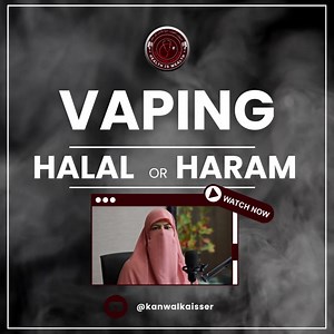 Decoding the Halal or Haram enigma of vaping: Tune in to our YouTube...