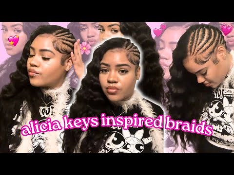 Cassie Braids Quick Weave | DIY Half Braids Half Quick Weave