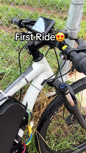First Ride on an Electric Bike Conversion Kit