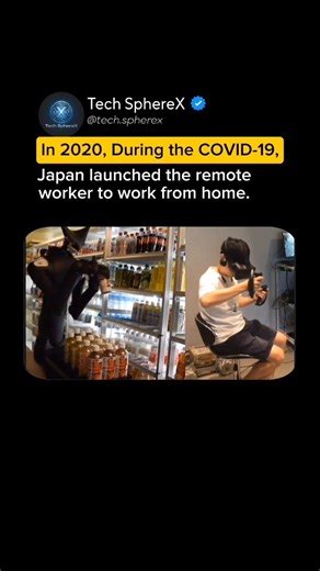 🇯🇵Japan's Remote control worker | Launched in 2020 already #shorts #shortsfeed #innovation