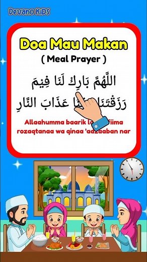 Doa Makan | Kumpulan Doa Sehari-hari Anak dan Artinya