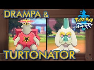 Pokémon Sword & Shield - How to Catch Turtonator & Drampa (2% Rarity Pokémon)