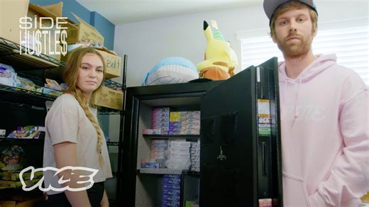 44K views · 298 reactions | Brian and Andrea are a married couple in Omaha, Nebraska. He's a secretary at a real estate company, and she's a 6th grade teacher. But on the side, Brian and Andrea run a Japanese Pokemon card business with a big following and an even bigger payoff. | VICE | Facebook