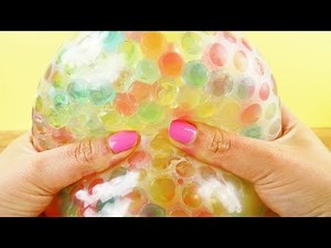 10 Tüten Wasserperlen - XXL ANTISTRESSBALL | Wie viel LITER passen in den Ballon???