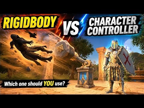 Rigidbody vs Character Controller in Unity – Which One Should You Use?