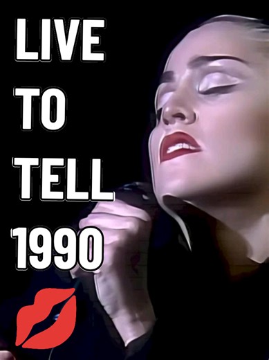 Madonna's Live to Tell Performance in 1990