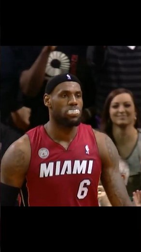 LeBron James Insane Dunk on Celtics with Miami Heat - Epic Stand-Off After the Slam!