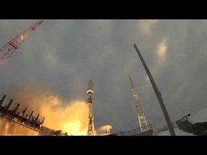 Пуск ракеты-носителя Союз-2.1б с космическим аппаратом Минобороны России