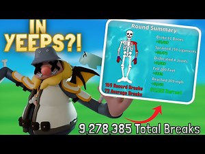 I played BROKEN BONES in YEEPS!