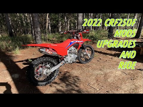 Honda CRF250F Mods/Upgrades and Ride