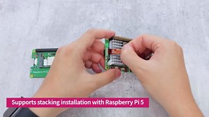 Yahboom Hailo-8 M.2 AI Accelerator Module, 26TOPS Hailo-8 AI Processor, Optional for PCIe to M.2 Adapter Board,Suitable for Raspberry Pi5 Linux/Windows Systems